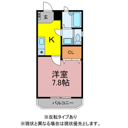 フェアーウインドの物件間取画像